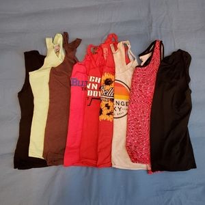 9 tank tops for $20